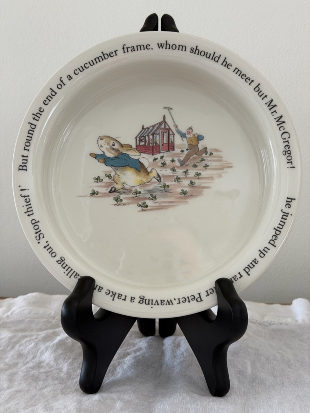 Wedgwood Beatrix Potter Peter Rabbit Porringer Bowl Baby Child